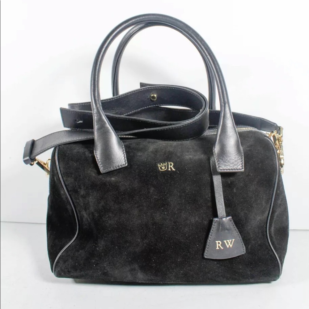 Mon Purse Suede Women's Shoulder Satchel Handbag